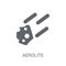 aerolite icon. Trendy aerolite logo concept on white background