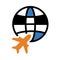 Aeroplan, airplane, down, downstream, airline, world, airplane icon