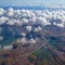 Aeroplane view of Senegal