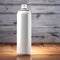 Aerosol spray can, empty blank generic product packaging mockup