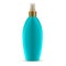 Aerosol Spray Turquoise Bottle. Sunscreen Oil