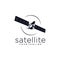 Aerospace Satellite Logo Design Template Inspiration idea Concept