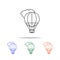 Aerostat line icon. Elements of journey in multi colored icons. Premium quality graphic design icon. Simple icon for websites, web
