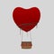 Aerostatic Balloon Heart Love