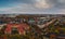 Aerual panorama of Stockholm