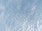 Aesthetic abstract cirrocumulus cloud pattern in the sky