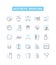 Aesthetic medicine vector line icons set. Aesthetic, Medicine, Cosmetics, Beauty, Treatment, Skin, Facial illustration