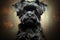 Affenpinscher doggy. Ai generative art