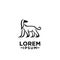Afghan Hound dog logo icon designs illustration logo icon designs illustration