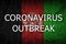 Afghanistan flag and Coronavirus outbreak inscription. Covid-19 or 2019-nCov virus