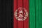 Afghanistan Flag Over Wood Planks