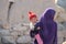 Afghanistan village kids at a Polio vaccination campaign in Jalalabad