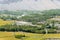 Afghanistan Village at Wakhan Valley View from Khaakha Fortress in Ishkashim, Gorno-Badakhshan, Tajikistan.