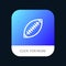 Afl, Australia, Football, Rugby, Rugby Ball, Sport, Sydney Mobile App Button. Android and IOS Line Version