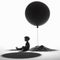 Afloat in Dreams: Isolated Little Boy and the Enchanting Balloon