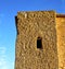 africa in histoycal maroc old construction and the blue cloud