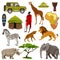 Africa Icons Set