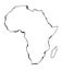 Africa map originals, no tracing
