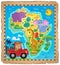 Africa map theme image 4