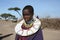 Africa,Masai Mara portrait young woman