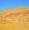 in africa morocco the atlas dry mountain ground isolated hill