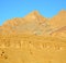 in africa morocco the atlas valley dry mountain ground isolate