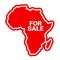 Africa is For Sale