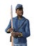 African American Civil War Union Soldier