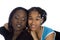 African American Woman with daughter