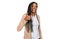 African american woman wearing business jacket doing happy thumbs up gesture with hand