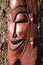 African art and sculptures made of ebony wood carving