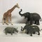 African and Asian Wild Animal Figurines/Toys