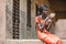 African Black Ethnicity Woman Reading On Tablet Computer