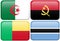 African Buttons: Algeria, Angola, Benin, Botswana