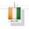 African country flag collection with photo of Ivory Coast flag