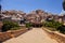 African elephant head relief, Sun City, South Africa