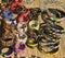 African ethnic handmade beads necklaces and bracelets.