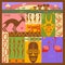 African ethnic illustration