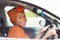 African female driver