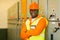 African industrial technician