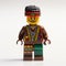 African-inspired Lego Minifigure In Dashiki Costume With Scottish Twist