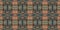 African kente cloth patchwork effect border pattern. Seamless geometric quilt fabric edging trim background. Patched