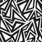 African monochrome seamless pattern