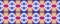 African Motif Pattern. Seamless Tie Dye Rapport.