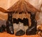 African Nativity scene with Holy Family