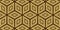 African pattern. Trompe-l\\\'oeil : cubes or diamond shapes. 3D effect. Beige and brown colors. High definition