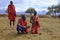 African people from Masai tribe