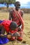 African people from Masai tribe