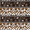 African print with cheetah skin pattern