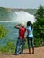 African Sightseers at Ghana\'s Akosombo Dam